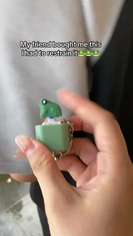 This frog cured me of boredom…🐸🐸🐸#funny #frogkeychain #gift #fidgettoys #toy 