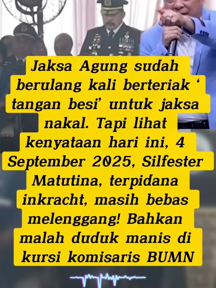 TANGAN BESI ala JAKSA AGUNG? #videoshort #hukum #fyppppppppppppppppppppppp #silfestermatutina