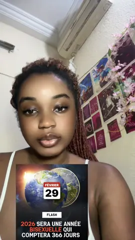 🚨FLASH - L’année 2026 sera une année bisexuelle qui comptera 366 jours. #225🇨🇮 #actualité #annee2026 #humour 