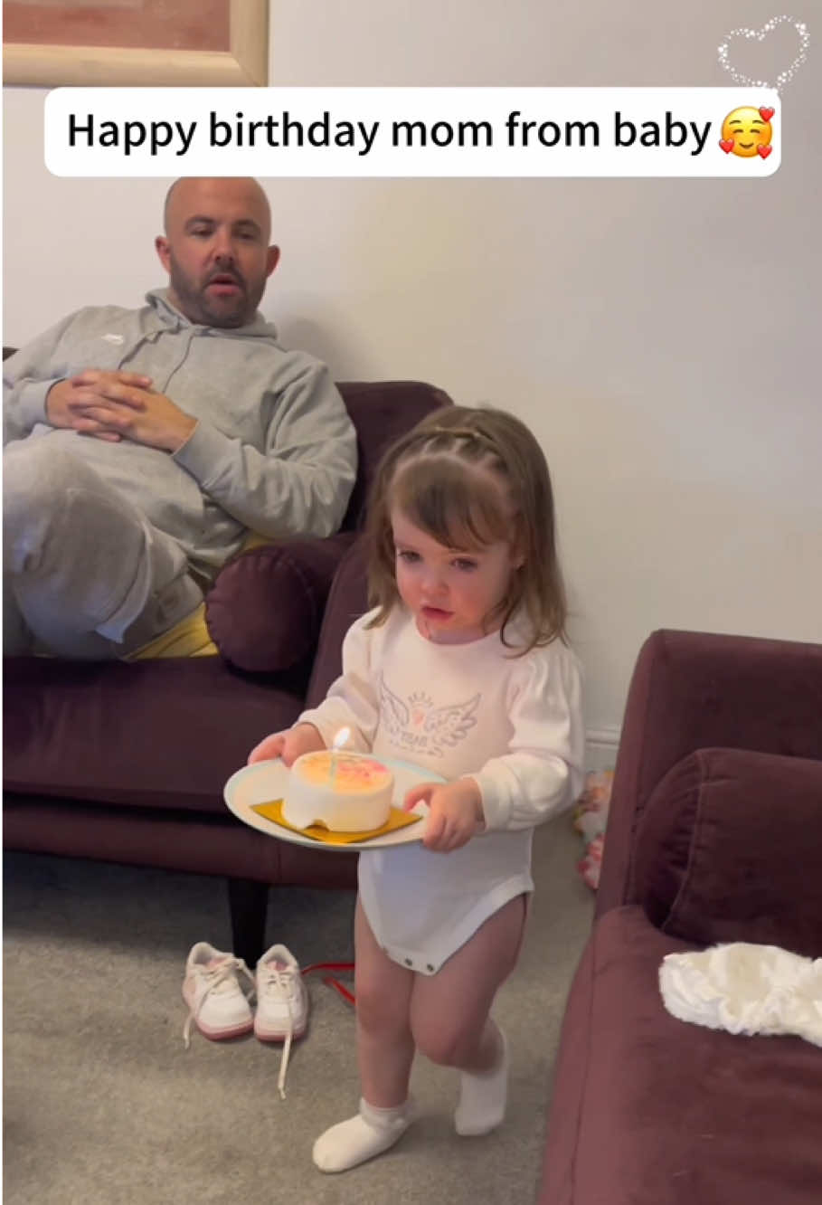 Happy birthday mommy from baby 🥹🥹#baby #mom #happybirthday #cute #heartwarming #tiktok #fyp 