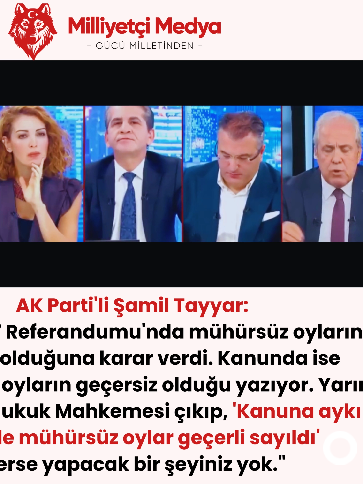 AK Partili Şamil Tayyar’dan 2017 Referandumu Eleştirisi AK Parti MKYK Üyesi Şamil Tayyar, 2017 referandumunda verilen “mühürsüz oy” kararına ilişkin dikkat çeken bir çıkış yaptı. Tayyar, YSK’nın o dönem mühürsüz oyların geçerli sayılması yönündeki kararını hatırlatarak, şu ifadeleri kullandı: “YSK, 2017 Referandumu’nda mühürsüz oyların geçerli olduğuna karar verdi. Oysa kanunda, mühürsüz oyların geçersiz olduğu açıkça yazıyor. Yarın bir Asliye Hukuk Mahkemesi çıkıp, ‘Kanuna aykırı şekilde mühürsüz oylar geçerli sayıldı’ derse yapacak hiçbir şeyiniz yok.” Tayyar’ın sözleri, iktidar partisi içinden gelen önemli bir seçim güvenliği eleştirisi olarak dikkat çekti.