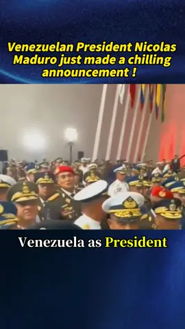 Venezuelan President Maduro he would give weapons to entire population if US attacks.#venezuela #unitedstates #usa #news 