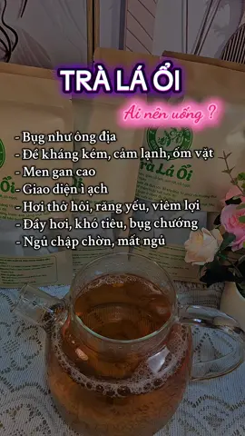 Trà lá ổi, tăng sức đề kháng, cải thiện giao diện #tralaoi #xuhuong2025 #viral 