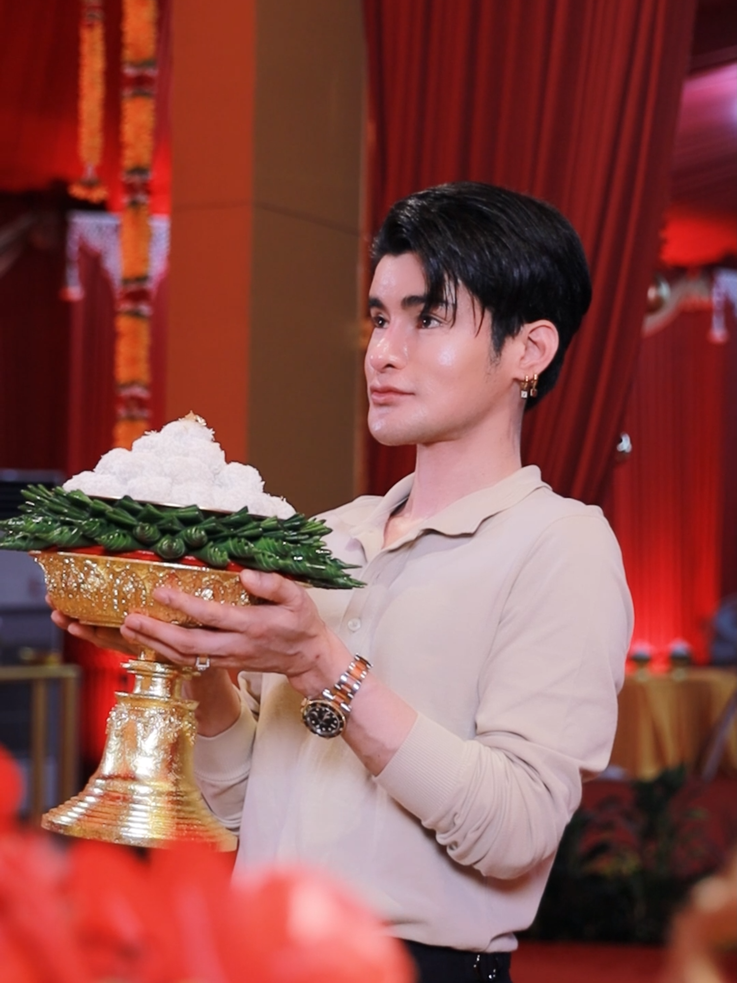 ขนมต้มแปะทอง ถวายองค์พ่อพระพิฆเนศ #เอจักรพรรดิ #aemperor #พระพิฆเนศ