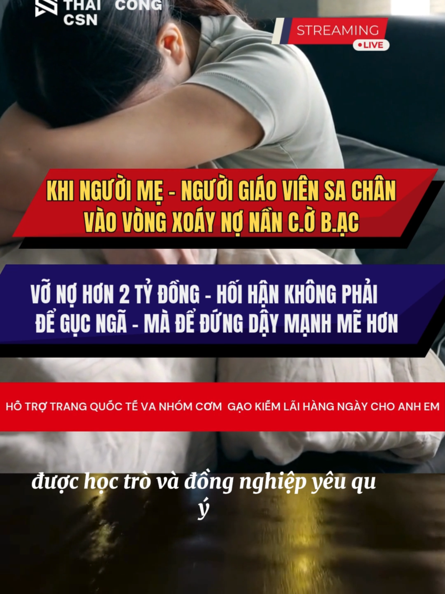Khi người mẹ – người giáo viên sa chân vào vòng xoáy nợ nần  NỢ HƠN 2 TỶ ĐỒNG  hối hận không phải để gục ngã, mà để đứng dậy mạnh mẽ hơn   #tâmsự   #nợnầnchồngchất  #buồntâmtrạng #kiemtienonline  #LearnOnTikTok  #xuhuong #nợ #làmlạicuộcđời #mẹbỉmsữa #kiếmtiền #mẹbỉmsữa #cbm #bcr