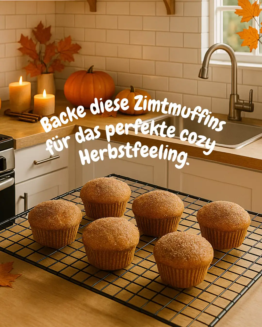 Backe diese Zimtmuffins … und dein Zuhause duftet sofort nach Herbst! 🍂☕🎃 Fluffig, zimtig & einfach himmlisch 🤎 #herbstrezepte #zimtmuffins #rezeptideen #cozyvibes #backenmitliebe