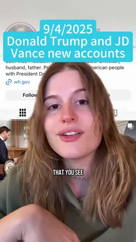 Donald Trump & JD Vance’s new TikTok accounts? Let’s dive in! 🌪️ #story #fyp #donaldtrump #jdvance #foryou      
