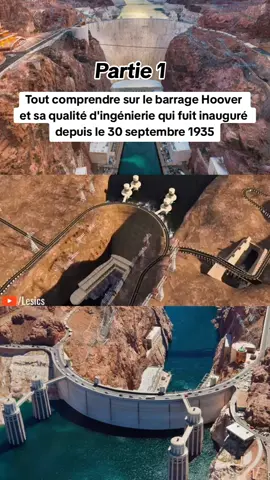 Tout comprendre sur le magnifique barrage Hoover de colorado aux États-Unis qui fui inauguré le 30 septembre 1935 #barrage #barragehoover #pourtoii #viral #fyp 
