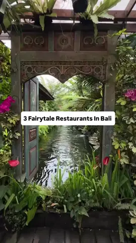 3 Fairytale Restaurants In Bali  📍Wedja - Jl Ambarawati  📍Rumah Gemuk - Bedugul  📍Sari Timbul - Tegallalang  🎥 : @rebecca.paviola  #ForYouBali #bali #bucketlist #balidaily  