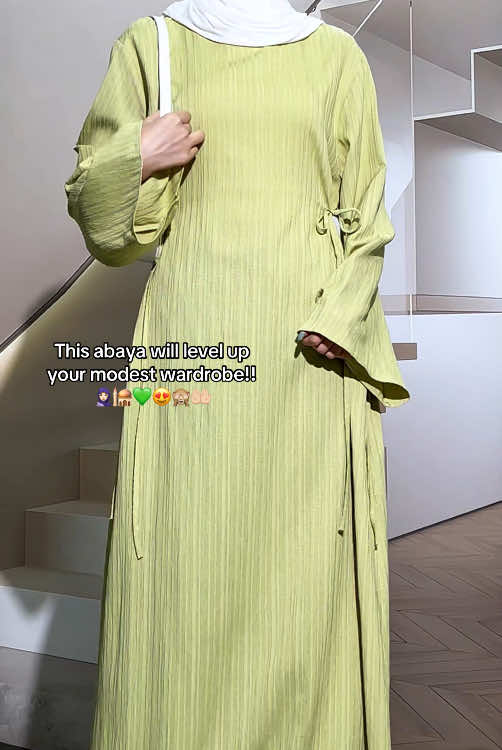 #abaya #dress #elegant #modestfashion  #abayagirls #hijabgirl  #flouncesleeve  #muslimclothing  #TikTokMadeMeBuyIt  #spotlightfinds 