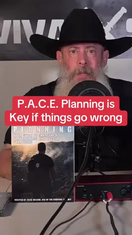 P.A.C.E. Planning is Key if things go wrong. #EmergencyPreparedness #survival #bugout #SurvivalSkills 