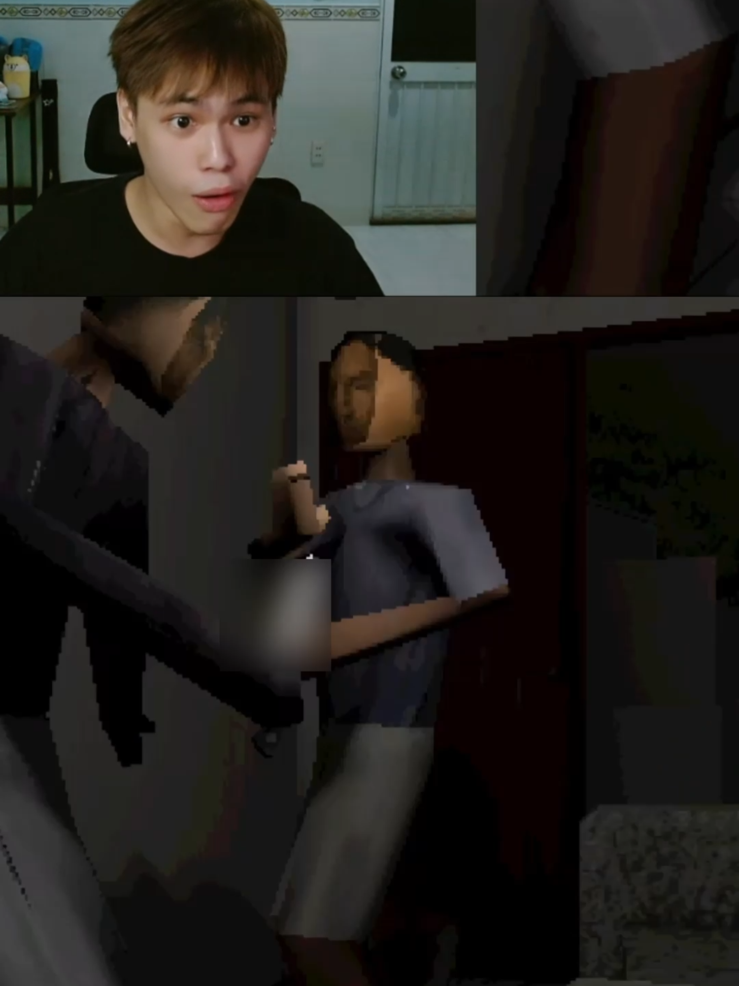 Game kinh dị ❎. Game kungfu✅ #semne191003 #GamingOnTikTok #funny #horrorgame #fakesituation