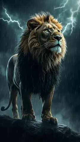 #lion #rain #magic #loop #king 