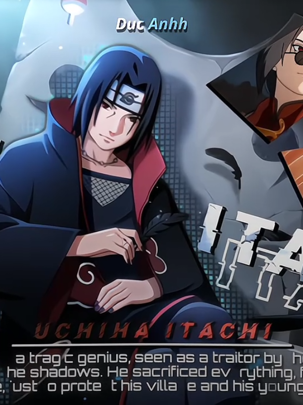 Đại ca Itachi tới rồi. #narutocp_2 #narutoshippuden #wallpaper #itachi #hahxzy 