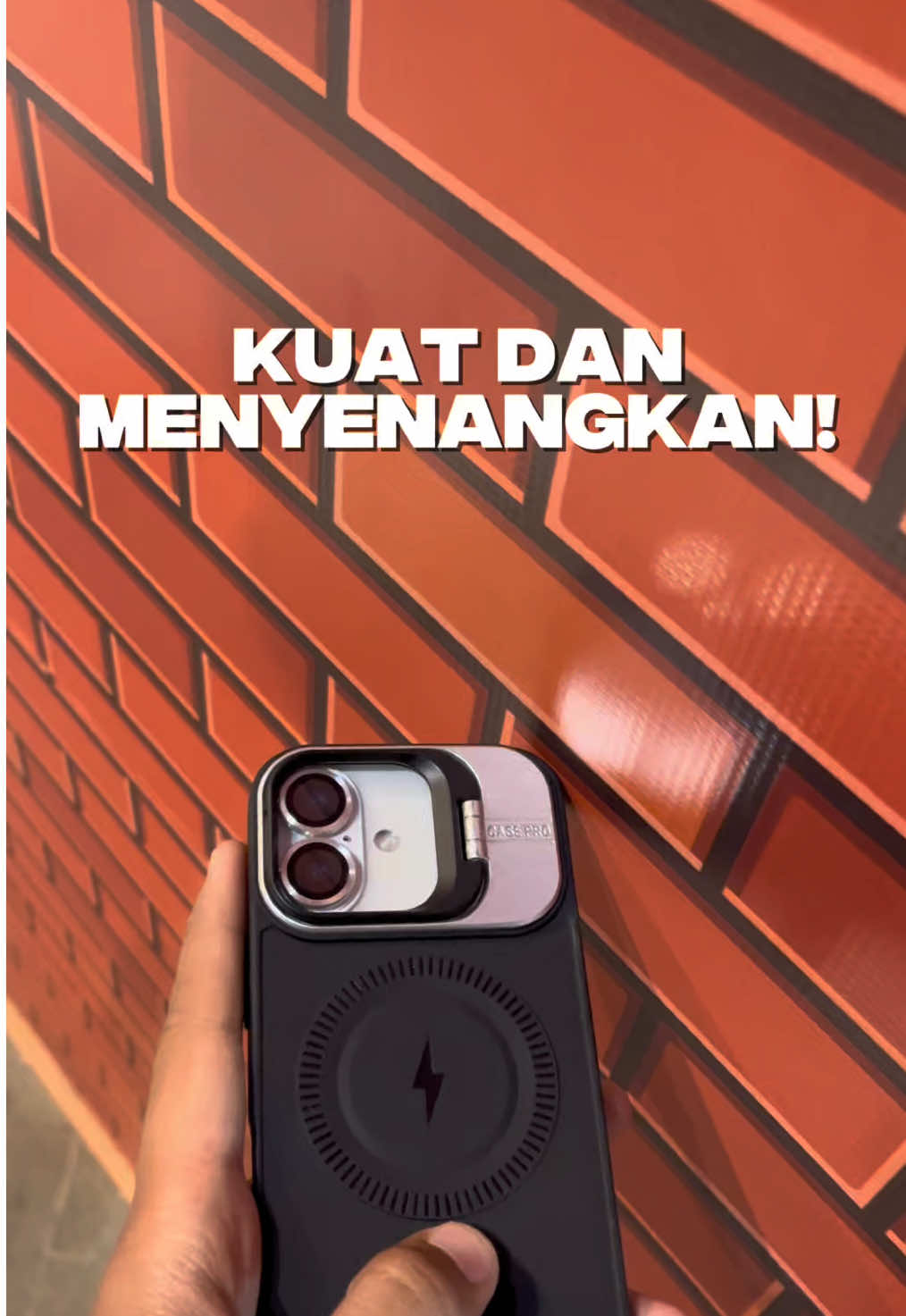 Kuat dan menyenangkan, ini judul yang pas sih buat casing satu ini😍🔥 #casemurah #phonecases #berkahacc #standholder #magnetic 