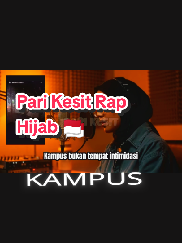 Pari Kesit Rap Hijab 🇲🇨 #parikesit #sorotan #laguviral #indonesia🇮🇩 