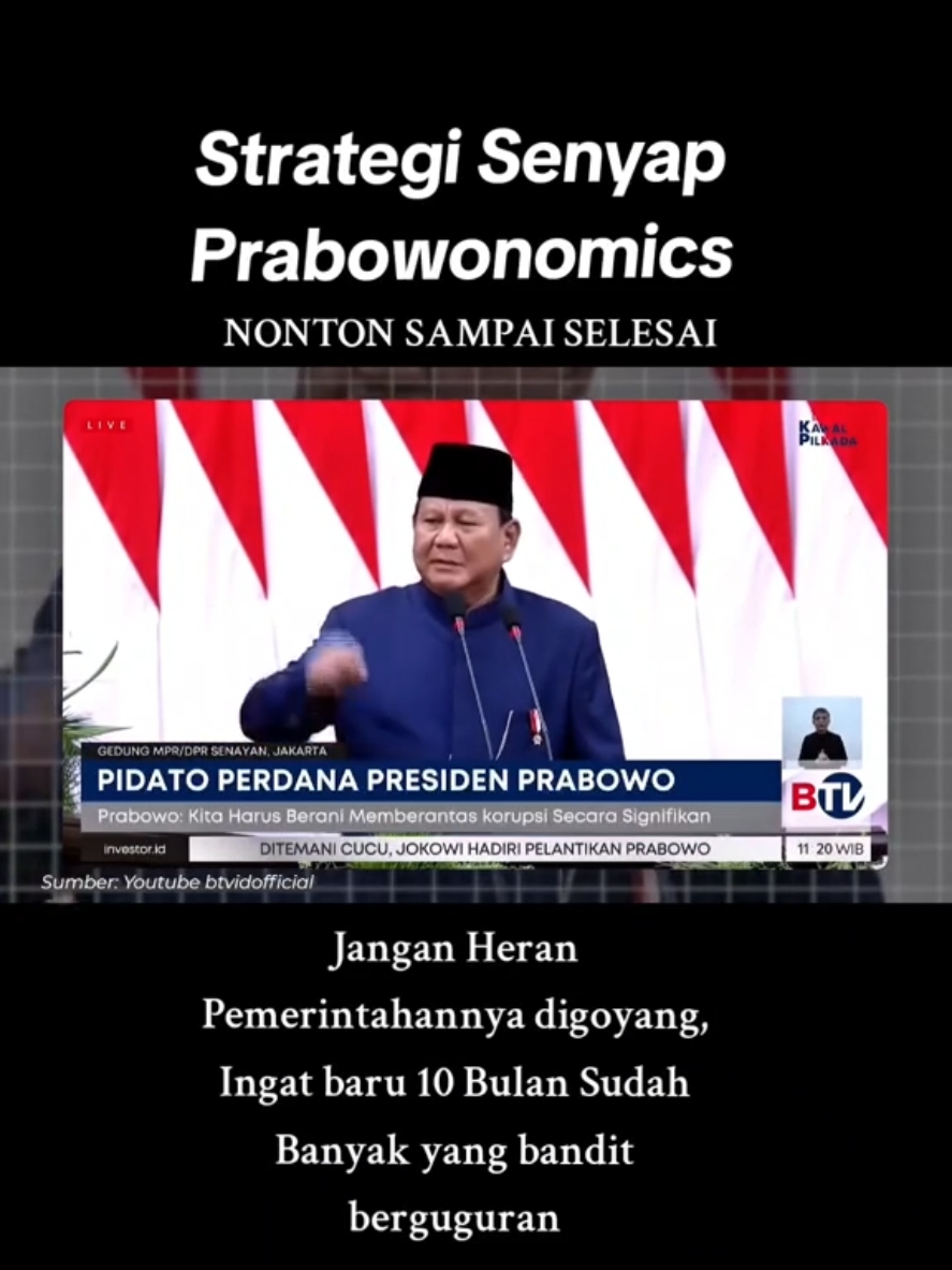 For you inilah strategi senyap PRABOWONOMICS 