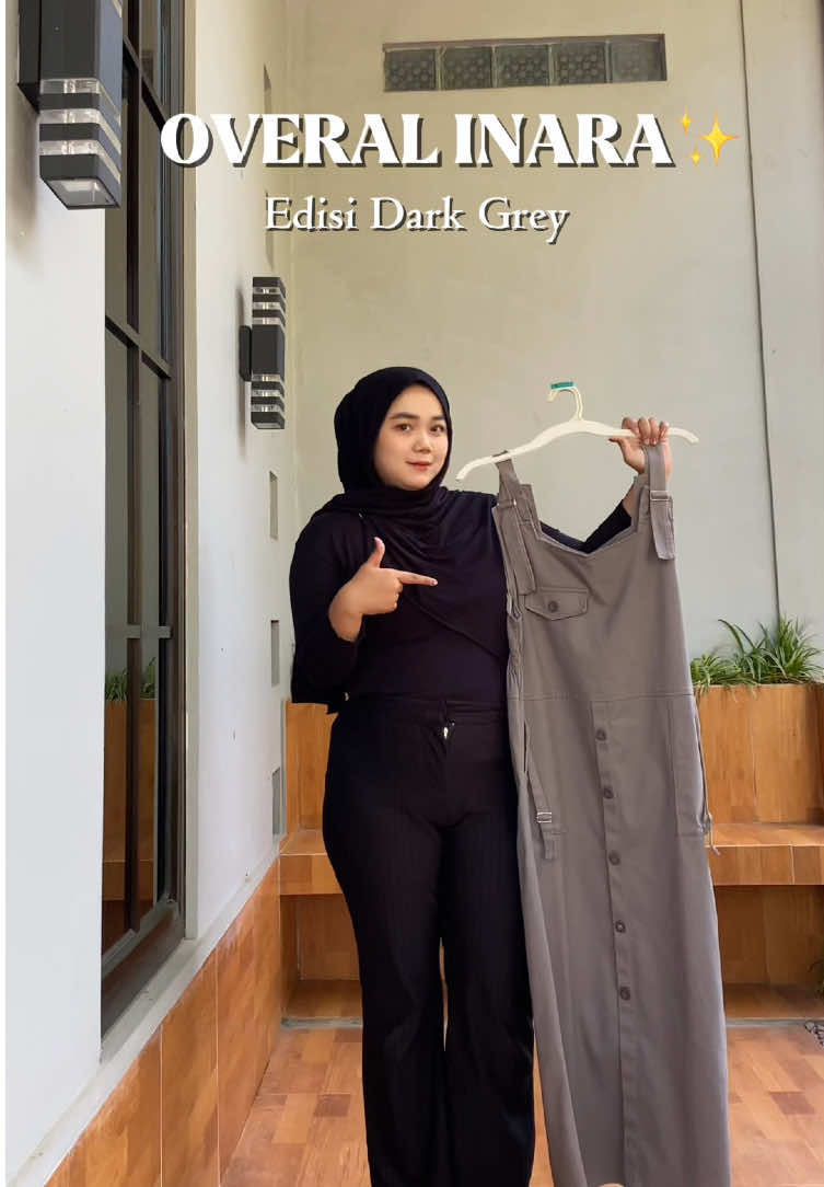 Overall inara🤍cari outfit simpel no celana sabilah pakai produk satu ini😍dengan model yang elegant,,cek kerkun buruann🙌🏻#overall #inara #outfitideas #cekkeranjang #elegant 