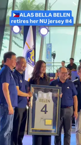 Bella Belen retires her Jersey Number 4 !!!! #bellabelen #number4 #volleyball #nuwvt #ladybulldogs #belen 