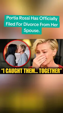 Portia Rossi officially ends her marriage, a difficult decision to make. Find out the reasons behind this split and what led to it. 💔 #Divorce #PortiaRossi #Celebrities #Separation #newlife 