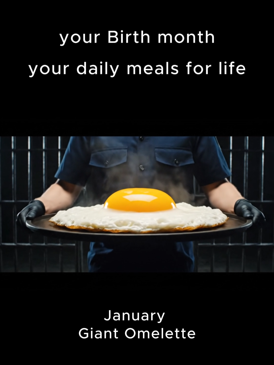 Your Month, Your Food  #chooseone #deathrow #prison #escape #oddlysatisfying #asmr