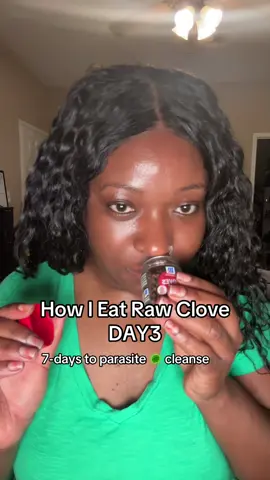 It’s day 3 and I’m excited 😆 cuz I feel amazing !  Day 3 of chewing raw clove on empty stomach . I’m doing this for 7 days to reset my gut, clear my skin, and glow from the inside out. #clovechallenge #guthealth #naturalremedies #clove #blackgirltiktokers🤎 