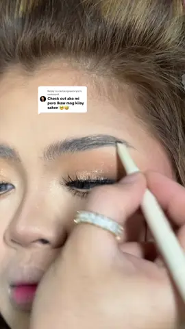Replying to @cartierqueencyra  Madali nalang magkilay kapag ito ang gamit mo 😍 #focallureeyebrowpencil #eyebrowpencil 