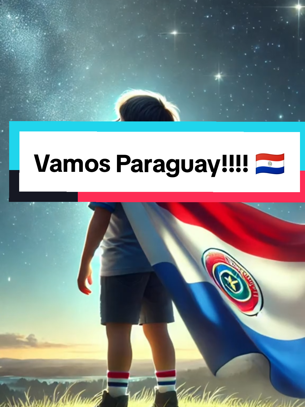 Vamos Paraguay 🇵🇾🇵🇾🇵🇾🇵🇾🇵🇾💫, Vamos a ganar.. 🎼🎼🎙️ #paraguay #eliminatorias #mundial2026 