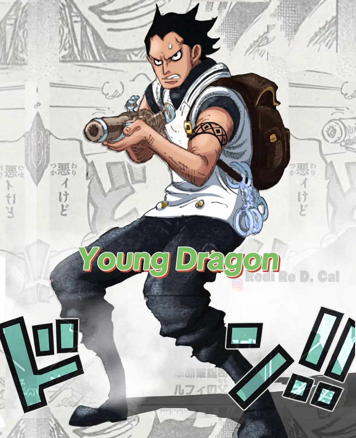 Snakeman Dragon 🥶 . . . #onepiece #onepieceanime #fyp #dragon #monkeyddragon 
