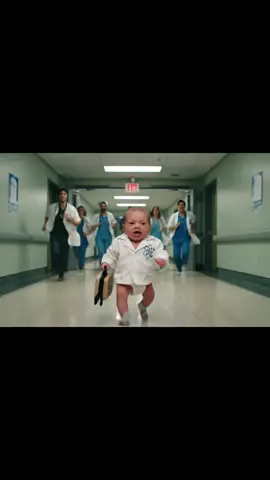 Where is the doctor #baby #funnybaby #viralvideo #aibaby #funny 