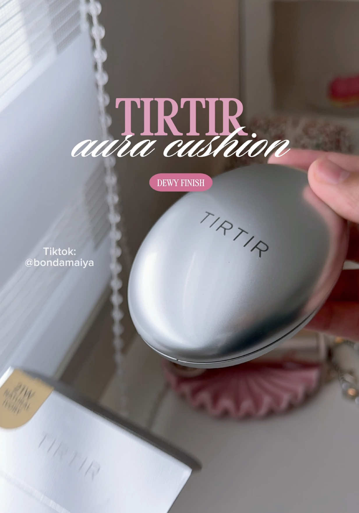Tirtir Mask Fit Aura Cushion Foundation Concealer 🎀🫶🏻 #tirtir #auracushion #foundation #cushion #cushionfoundation 