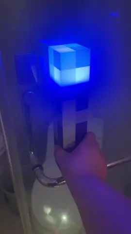 A cool Minecraft torch lamp for you #Minecraft #funnythings #funtoysforkids #coollight #minecraftmemes 