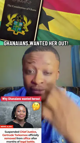 The Removal Of The Chief Justice Of Ghana 🇬🇭… This was what the citizens have been calling for…We thank God that it happened now… #police  #law #Judge 