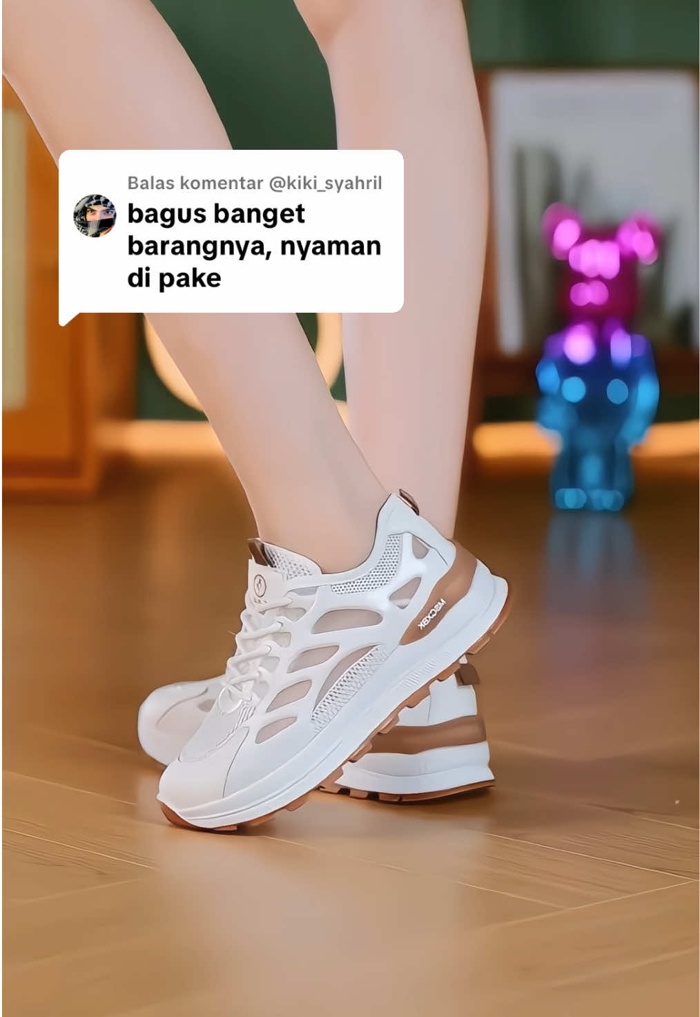 Membalas @@kiki_syahril #sepatusneakerswanita #sepatuwanitamurah #sepatuolahragawanita #fypシ 