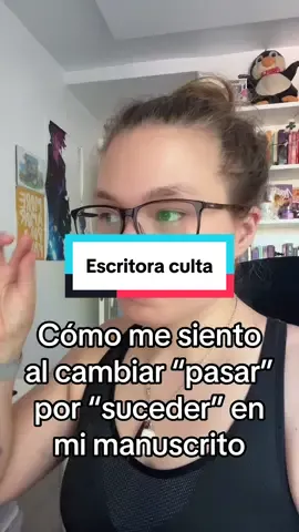 Lo vuelvo a hacer porque ha vuelto a…. SUCEDER #escritokespaña #booktokespañol #booktokespaña 