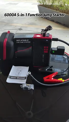 Jump Starter with Air Compressor #jumpstarter 