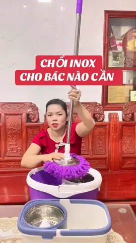 Chổi lau nhà INOX  xoay 360 độ có trợ xoay siêu đẹp,  giá lại xinh xinh , bác nào cần tham khảo trong giỏ hàng ạ #choilau360 #giadungtienich #giadungthongminh #xuhuongtiktok 