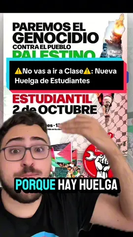 ⚠️No vas a ir a Clase⚠️: Nueva Huelga de Estudiantes #eso #bachillerato #gradomedio #gradosuperior 
