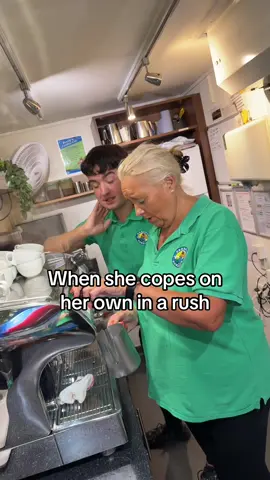It’s hard being an icon… but she does it so well🤩☕️🤣!!  #p#playcentrep#parentsparadisei#interactivechallenge #play