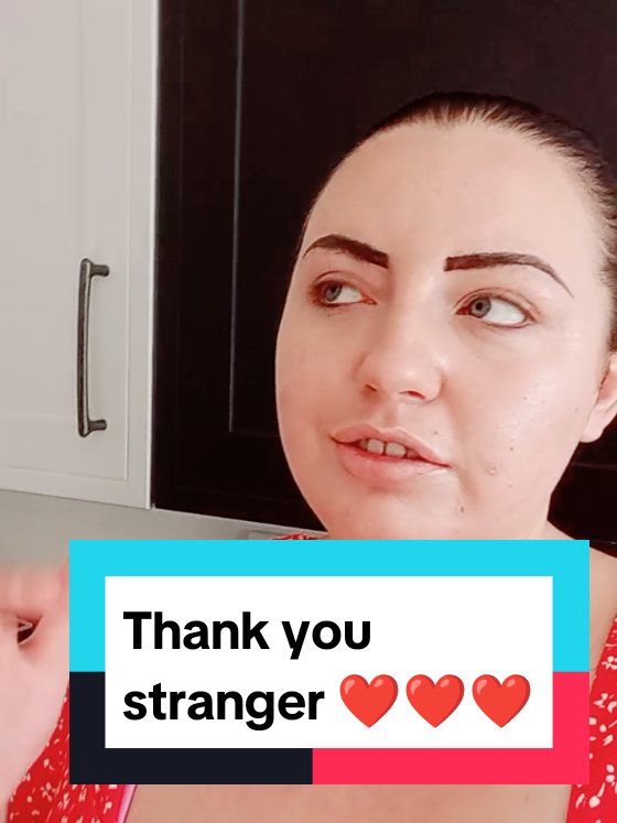 Thank you to the stranger #stranger #thankyou #senmum #fyp #😔 