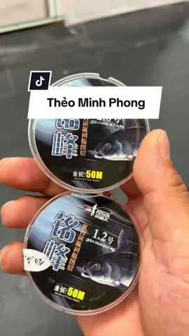 Cước thẻo Minh Phong chính hãng chất liệu nylon đàn hồi, dây mềm chống rối và tăng sốc lực.  #cuoccauca #tructheocaudai #caucagiaitri #cauca #fishing 