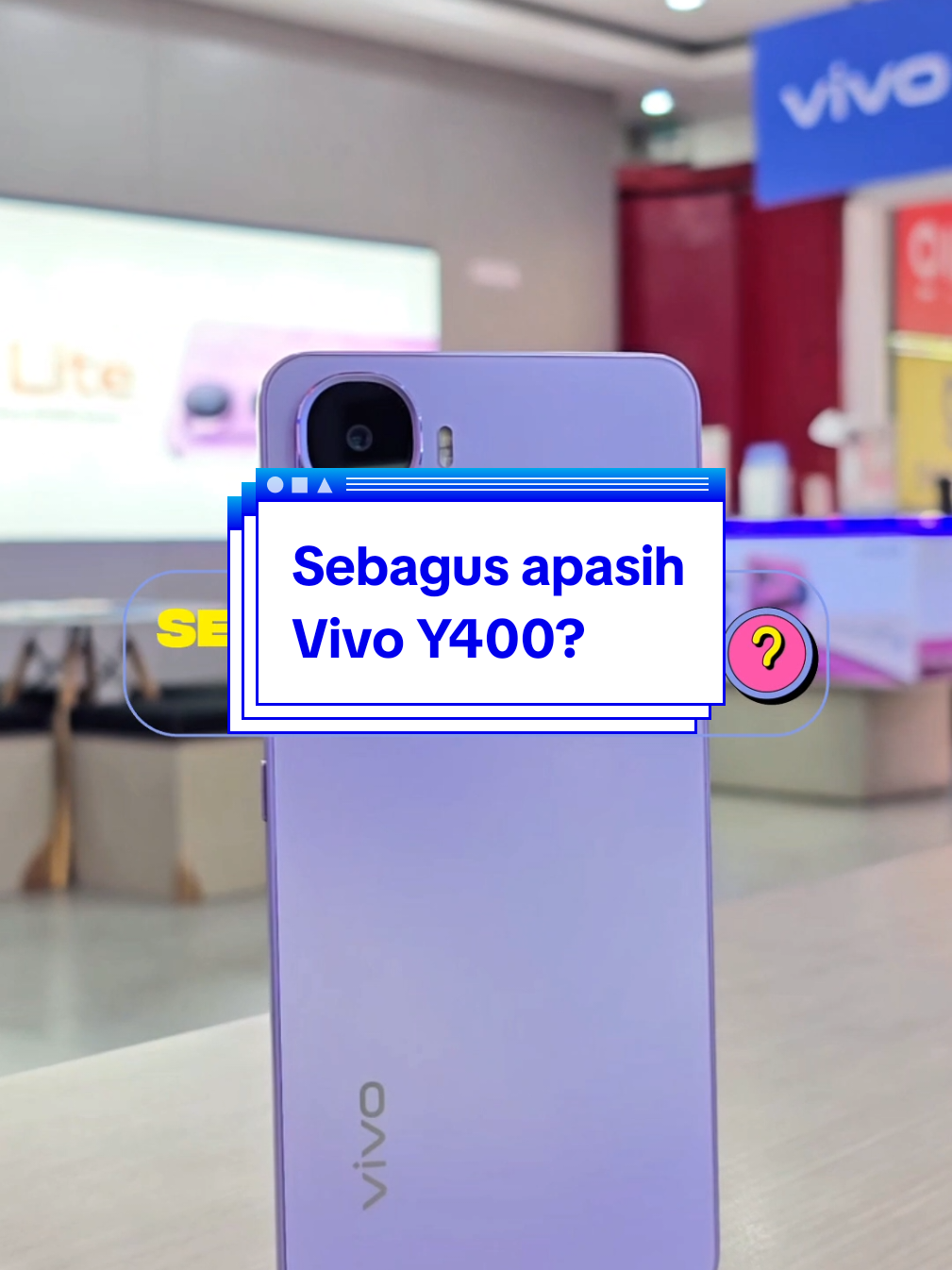 Kalau cari handphone yang #GakHabisHabis ya VIVO Y400 ini sih. Layar terang,Prosesor kencang,Memori besar dan masih banyak lagi benefit hp ini yang tentunya dibanderol dengan harga yang affordable ✨️ Yuk dapatkan VIVO Y400 di Pribadi Cellular #Y400PribadiCellular #GasKuy400 #vivoY400 #PribadiCellular @vivo_indonesia @vivocampus_indonesia 