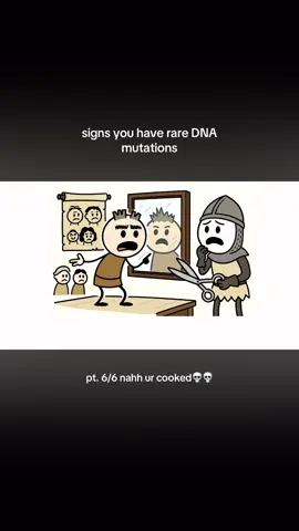signs you have rare DNA mutations @nerdandnonsense on yt