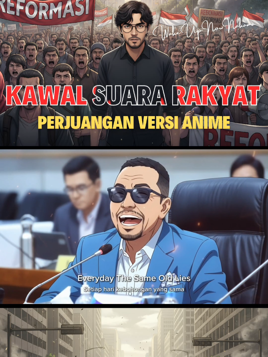 Opening anime versi demo Indonesia 🇮🇩 Suara rakyat nggak bisa dibungkam!