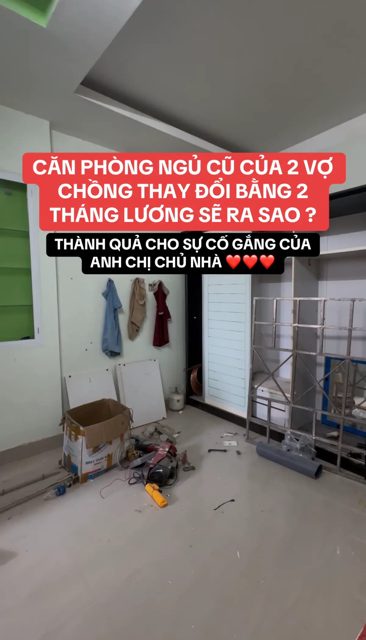 Thay đổi toàn bộ nội thất căn phòng ngủ cũ sau 10 năm bằng phong cách nội thất sang trọng, hiện đại, trẻ trung #phuc_nha_dep #trangtrinhadep #caitaonhacu #trangnoithat #noithatnhatrang 