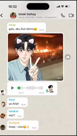 si imut ikut demo🥰 #taeiseop #eiserreinsgrayon #ishakan #goeunhyuk #fakechat #demo #manhwaedit #ethercreator #fyp #foryour #มันฮวา 