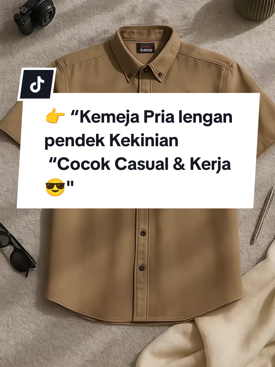 kemeja pria pendek kemeja pria casual kemeja pria kerja kemeja pria murah kemeja pria stylish baju pria kekinian outfit pria casual fashion pria 2025 kemeja pria elegan kemeja pria simple “Kemeja pria pendek warna cokelat ini bikin gaya makin rapi & maskulin 🔥 Cocok untuk kerja, kuliah, atau nongkrong bareng teman. Best seller & gampang mix and match 👕✨ Buruan cek keranjag sekarang Kemeja pria pendek warna cokelat dengan desain modern dan stylish. Bahan adem, ringan, dan nyaman dipakai seharian. Cocok untuk kerja, kuliah, acara santai, hingga nongkrong. Model slim fit membuat penampilan terlihat rapi dan maskulin. Wajib ada di koleksi outfit pria kekinian 2025! #KemejaPria  #BajuPriaKekinian  #OOTDPria  #AffiliateTikTok  #FYP 