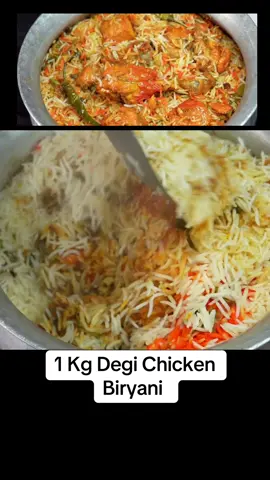 1 Kg Degi Chicken Biryani #chicken #biryani #fyp #Viral #Canada 