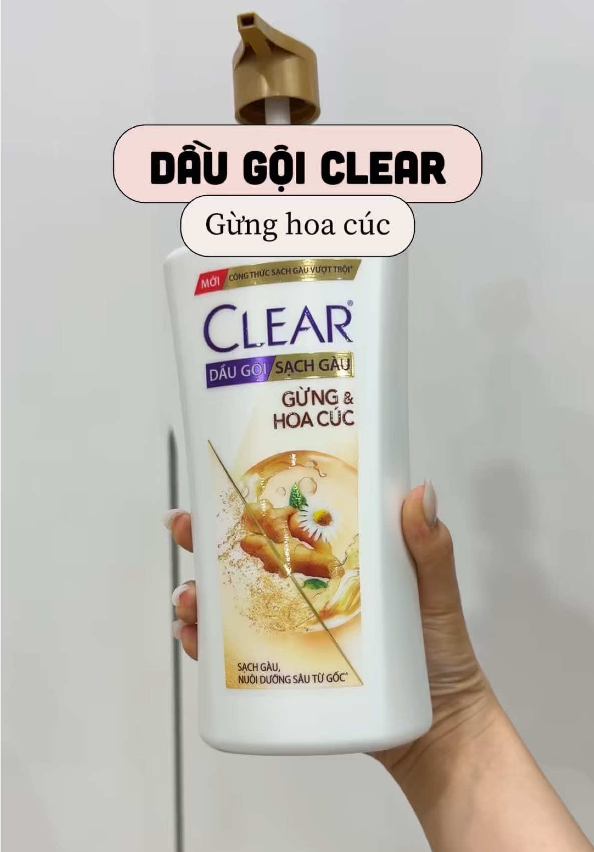 Dùng em này tiện hơn nè #thuvienmakeup #goclamdep #ClearGinger #hoptaccungUnilever #daugoigung #daugoiClear 