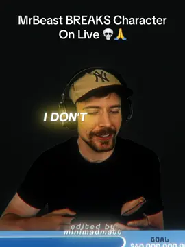MrBeast Crashes Out On Live 💀🙏🥀 #edit #mrbeast #teamwater #comedy #fyp 